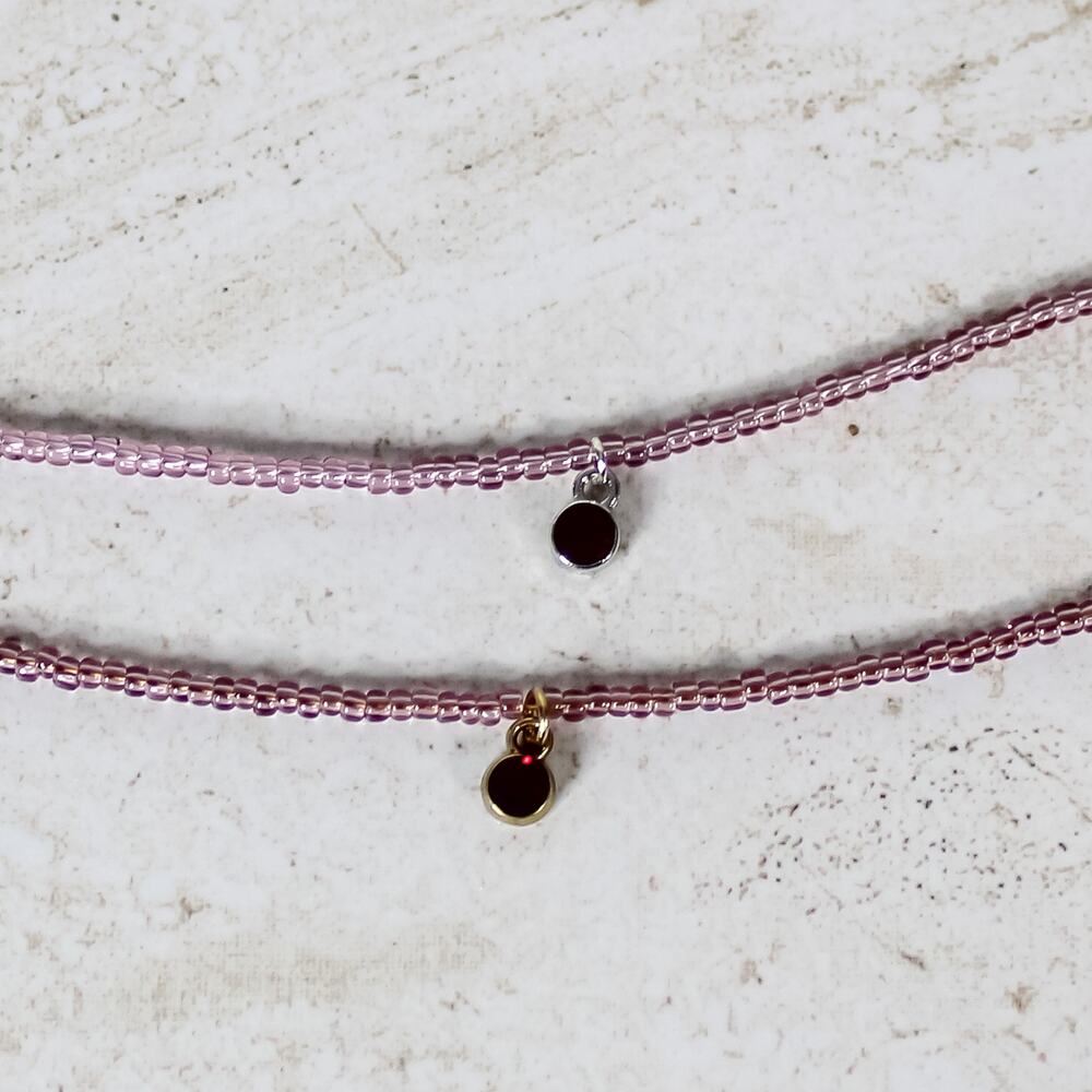 January Birthstone Bracelet | Garnet-Inspired Charm Jewelry